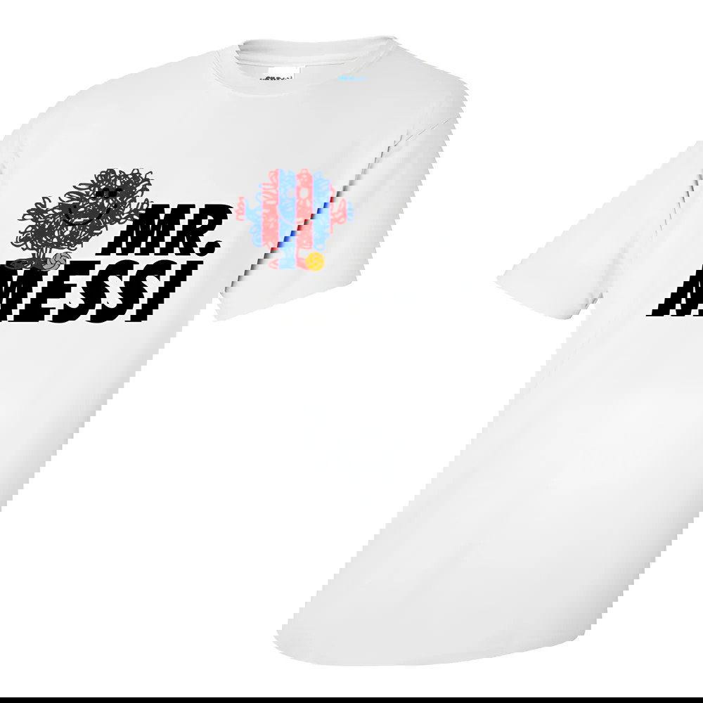 Lionel Messi Mr Messi T-Shirt (White)