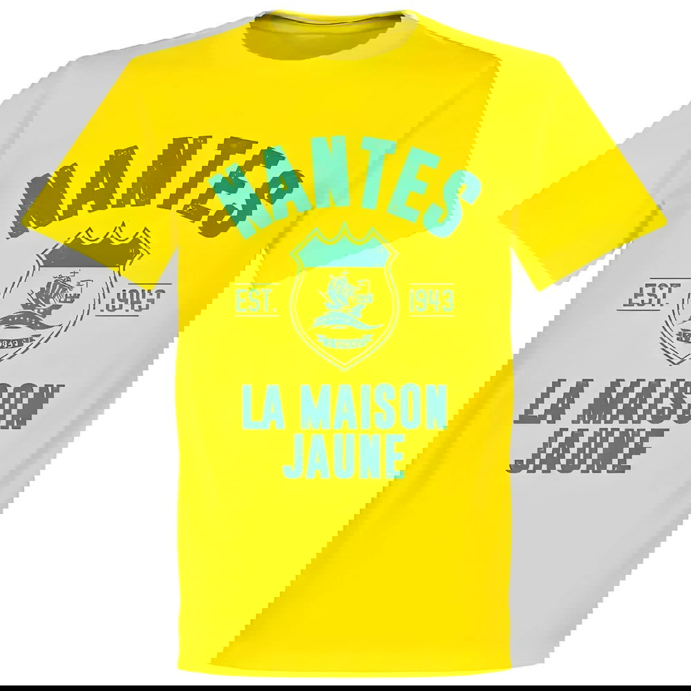 Nantes Established T-Shirt - Yellow