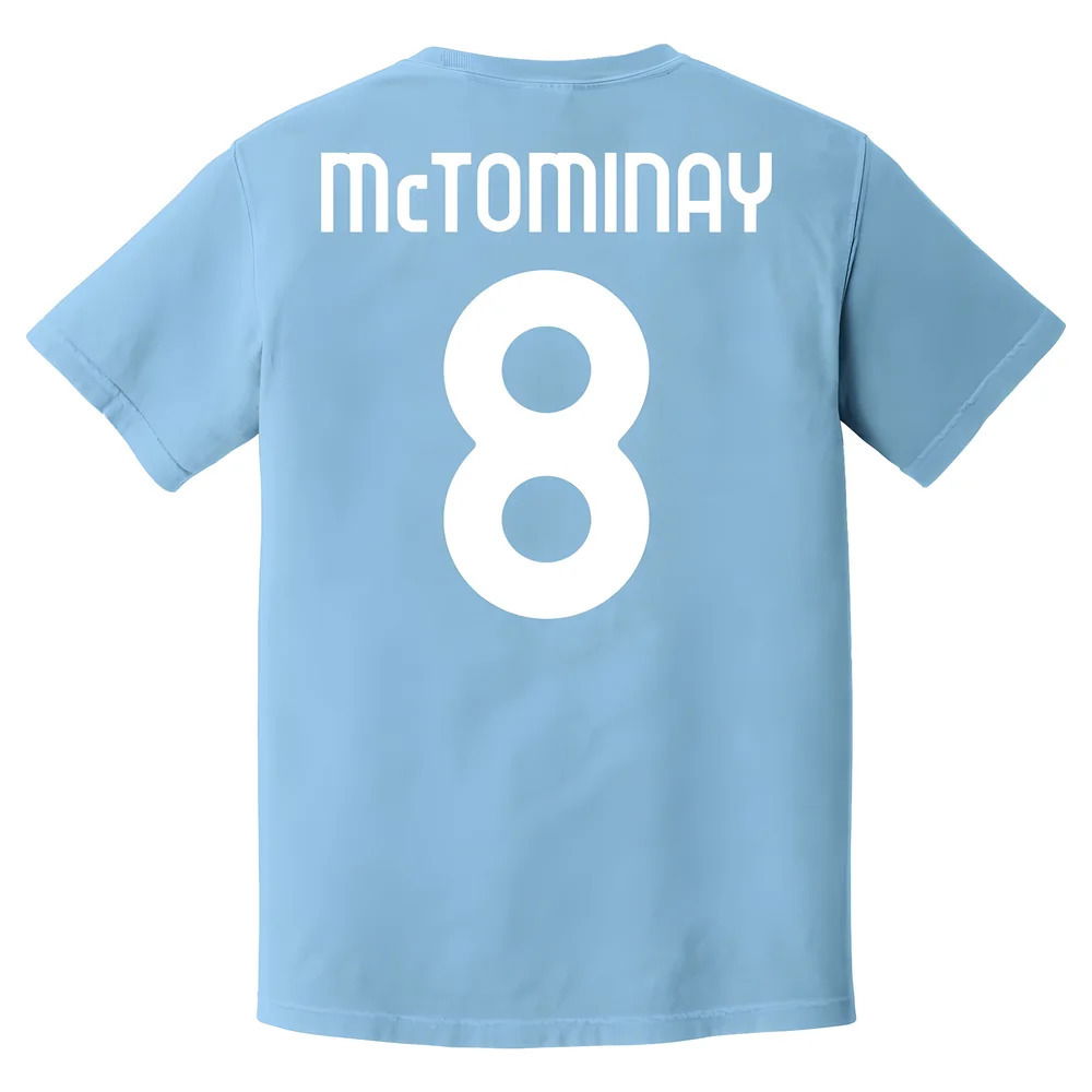 Napoli Champions Scott McTominay T-Shirt (Sky)