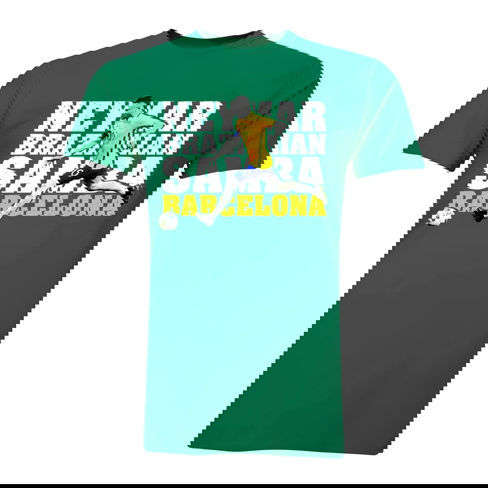 Neymar JR Brazilian Samba T-Shirt (Green)