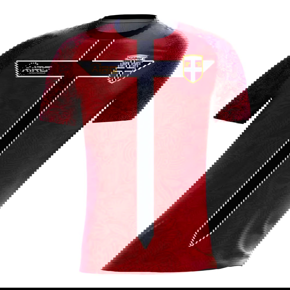 Norway 2025-2026 Home Concept Football Kit (Airo) (ODEGAARD 10)