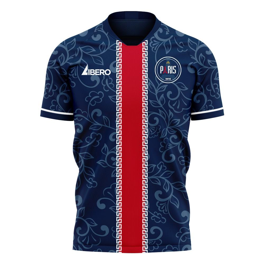 Paris 2024-2025 Home Concept Football Kit (Libero) (T.SILVA 2)