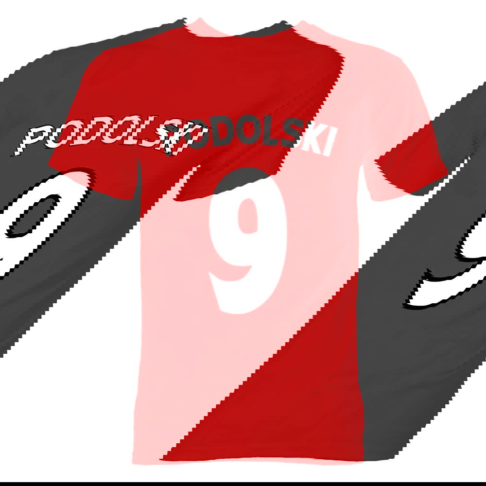 Lukas Podolski Arsenal Hero T-Shirt (Red)