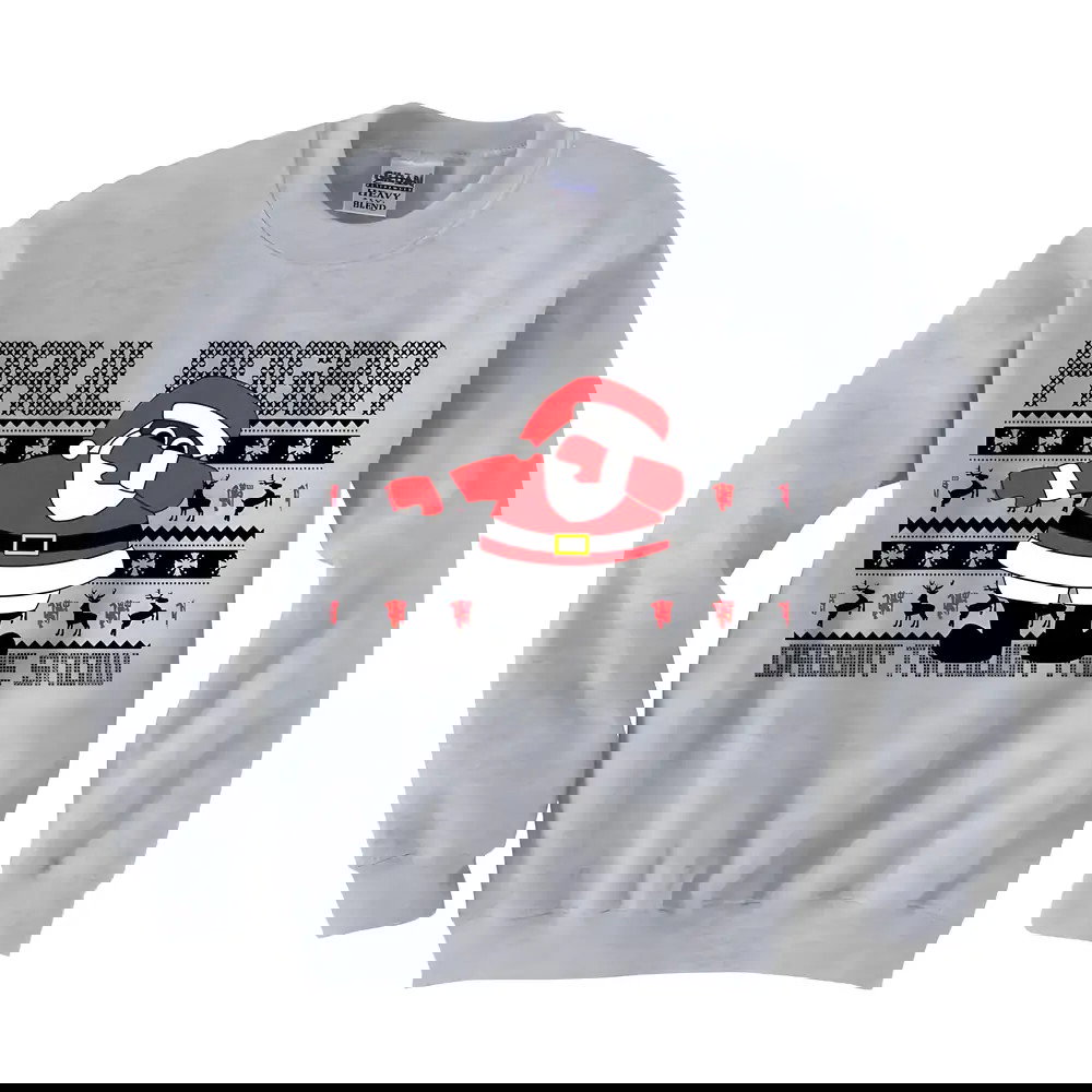 Paul Pogba Christmas Dabbin Jumper (Grey) - Kids