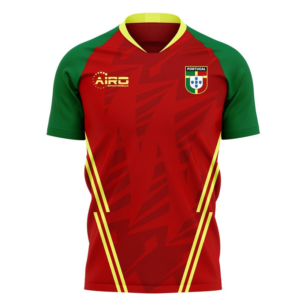 Portugal 2025-2026 Home Concept Football Kit (Airo) (B Fernandes 11)