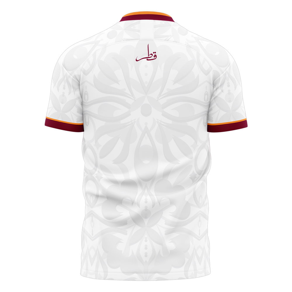 Qatar 2026-2027 Concept Away Kit (Libero) Kids Short Sleeve
