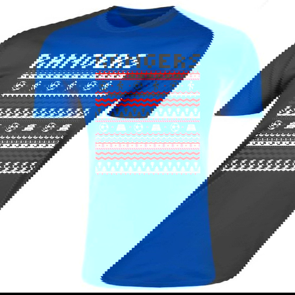 Rangers Christmas T-Shirt (Blue)