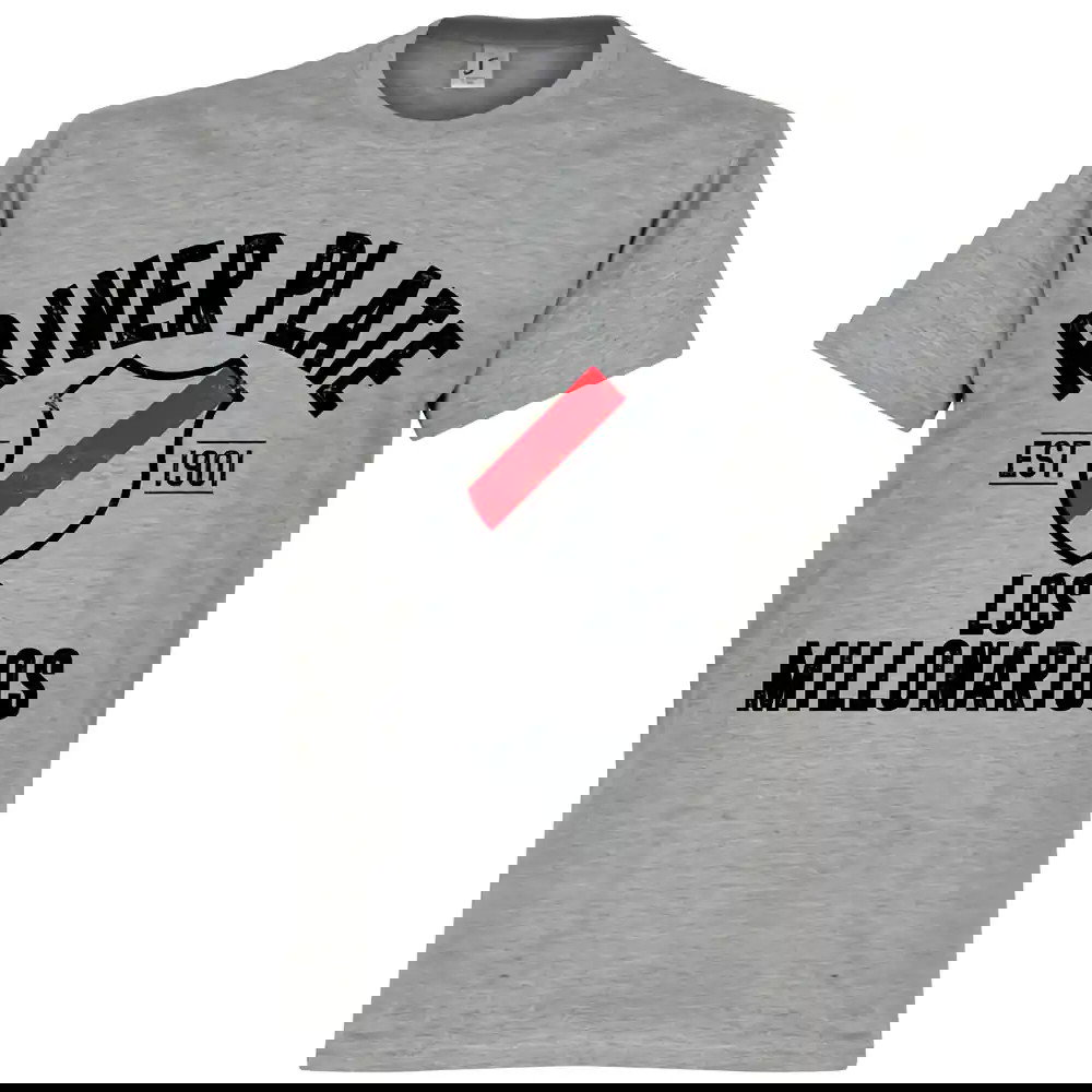 River Plate Established T-Shirt - Grey