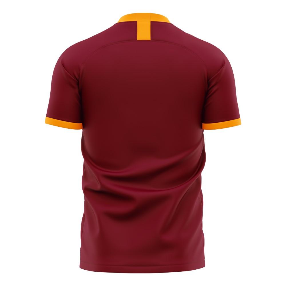 Roma 2024-2025 Home Concept Football Kit (Libero) - No Sponsor (PEDRO 11)