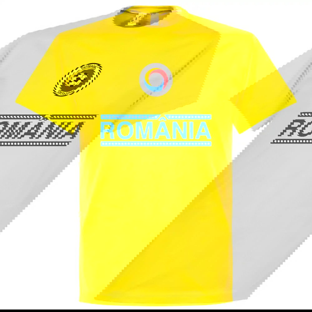 Romania Team T-Shirt - Yellow