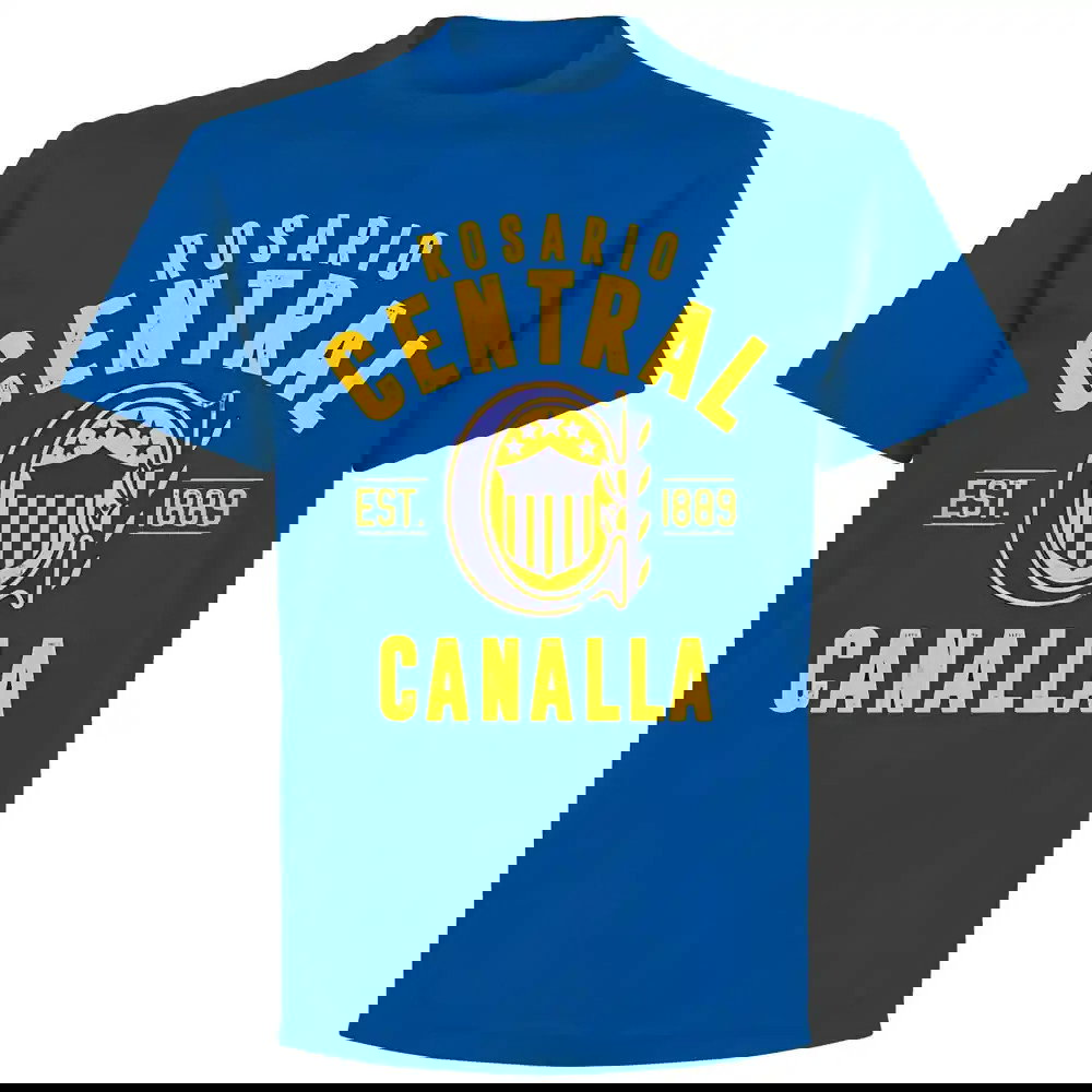 Rosario Central Established T-shirt- Royal