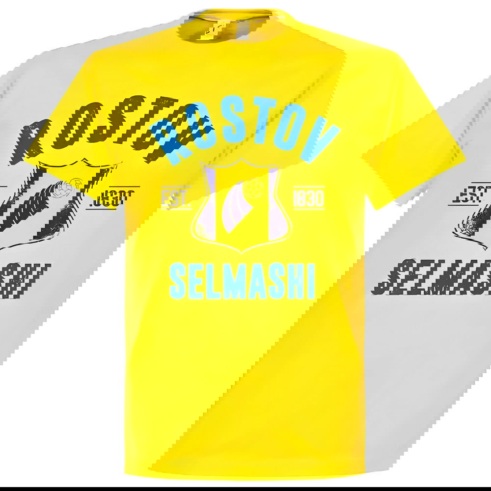 Rostov Established T-Shirt - Lemon Yellow