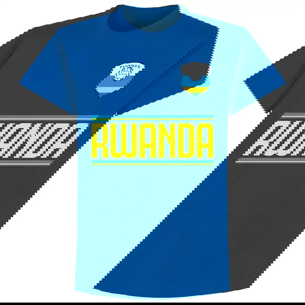 Rwanda Football Team T-Shirt - Royal