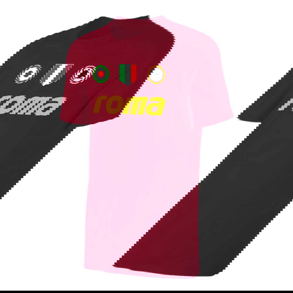 Roma \'Vintage 81/82\' t-shirt - Crimson
