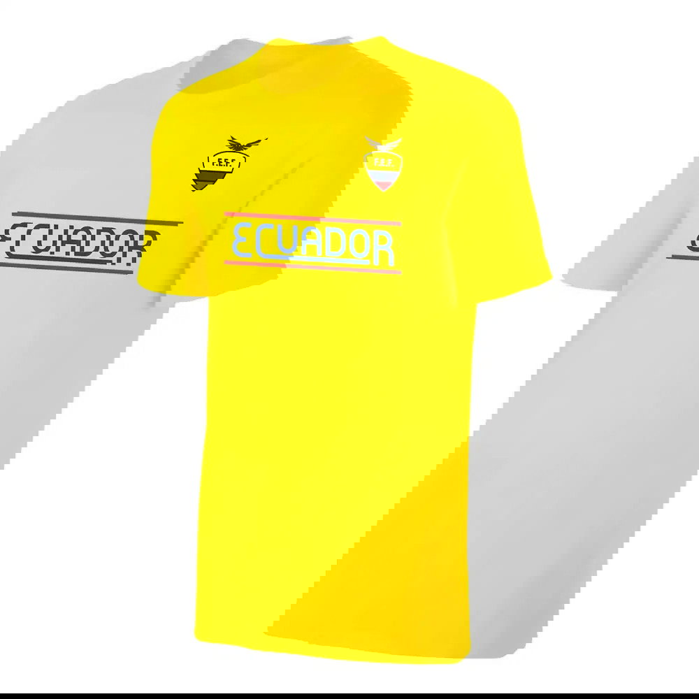 Ecuador CA t-shirt - Yellow