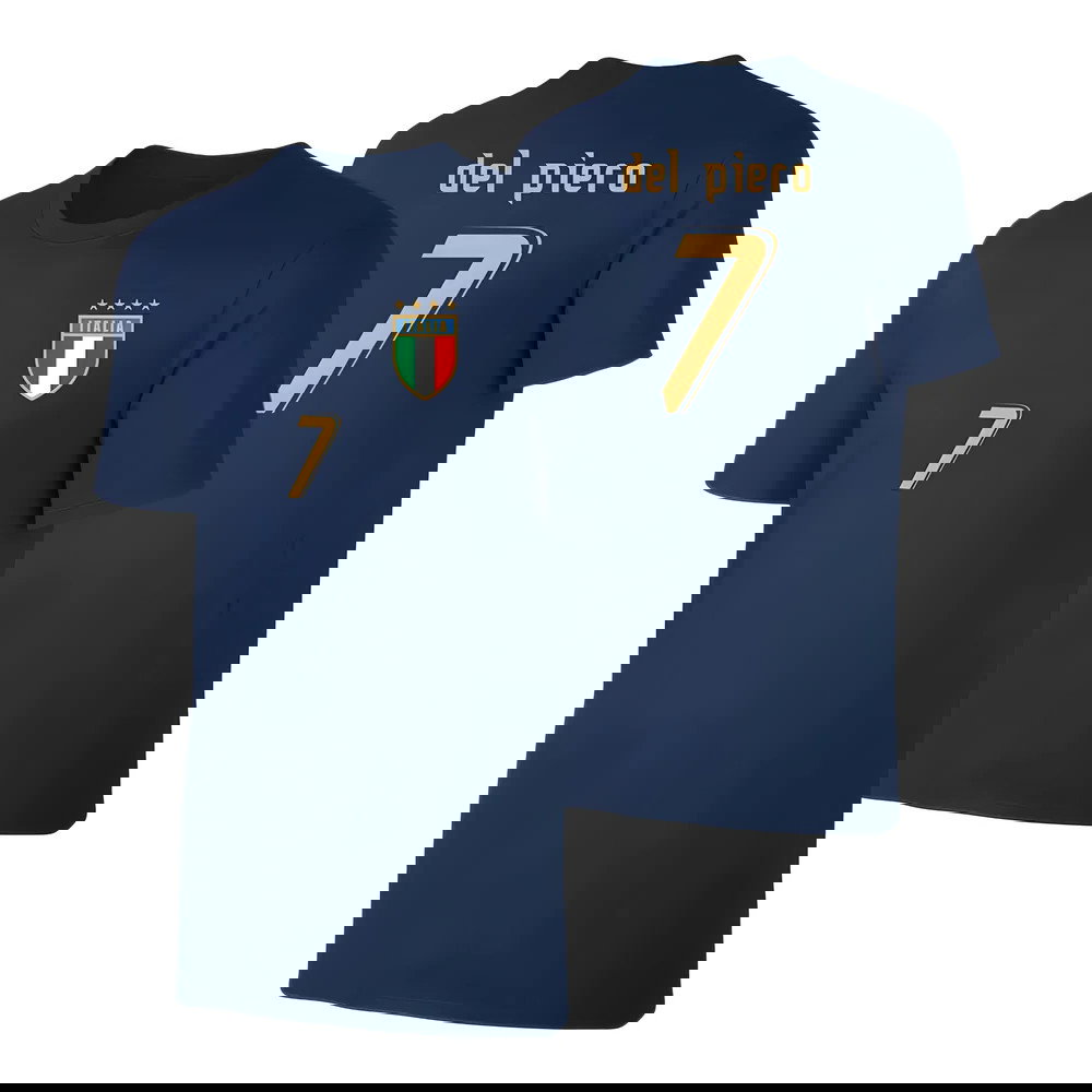 Italia 2006 t-shirt DEL PIERO - Dark blue