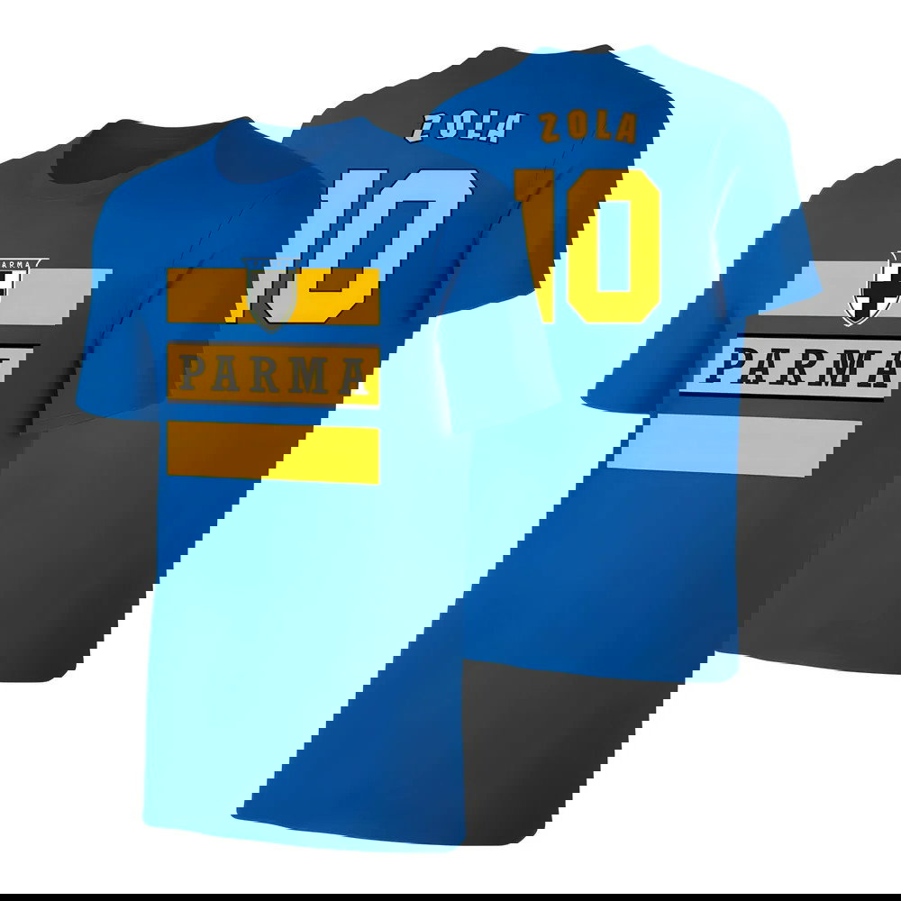 Parma retro t-shirt ZOLA - Blue