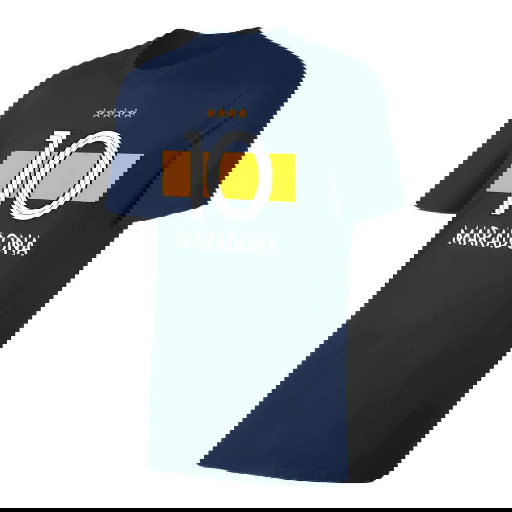 Boca Juniors \'Shirt 19\' t-shirt MARADONA - Dark Blue