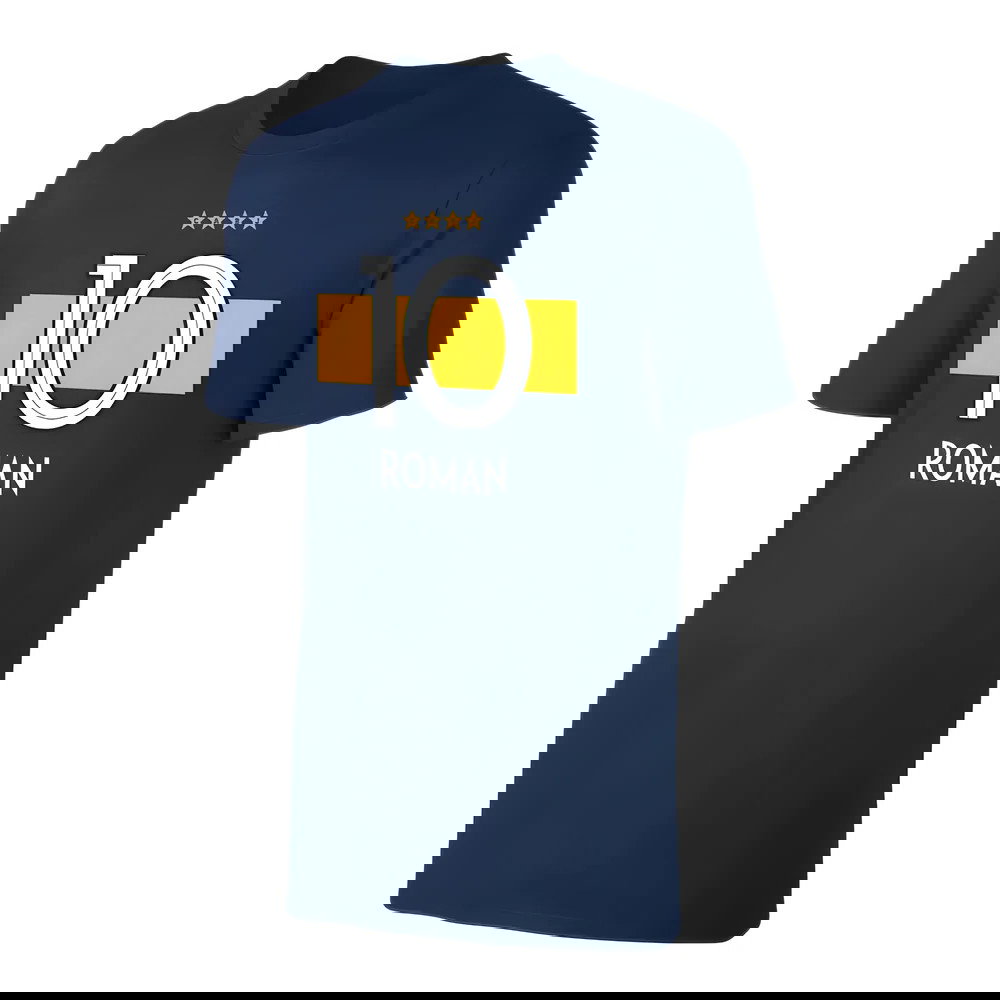 Boca Juniors \'Shirt 19\' t-shirt ROMAN - Dark blue