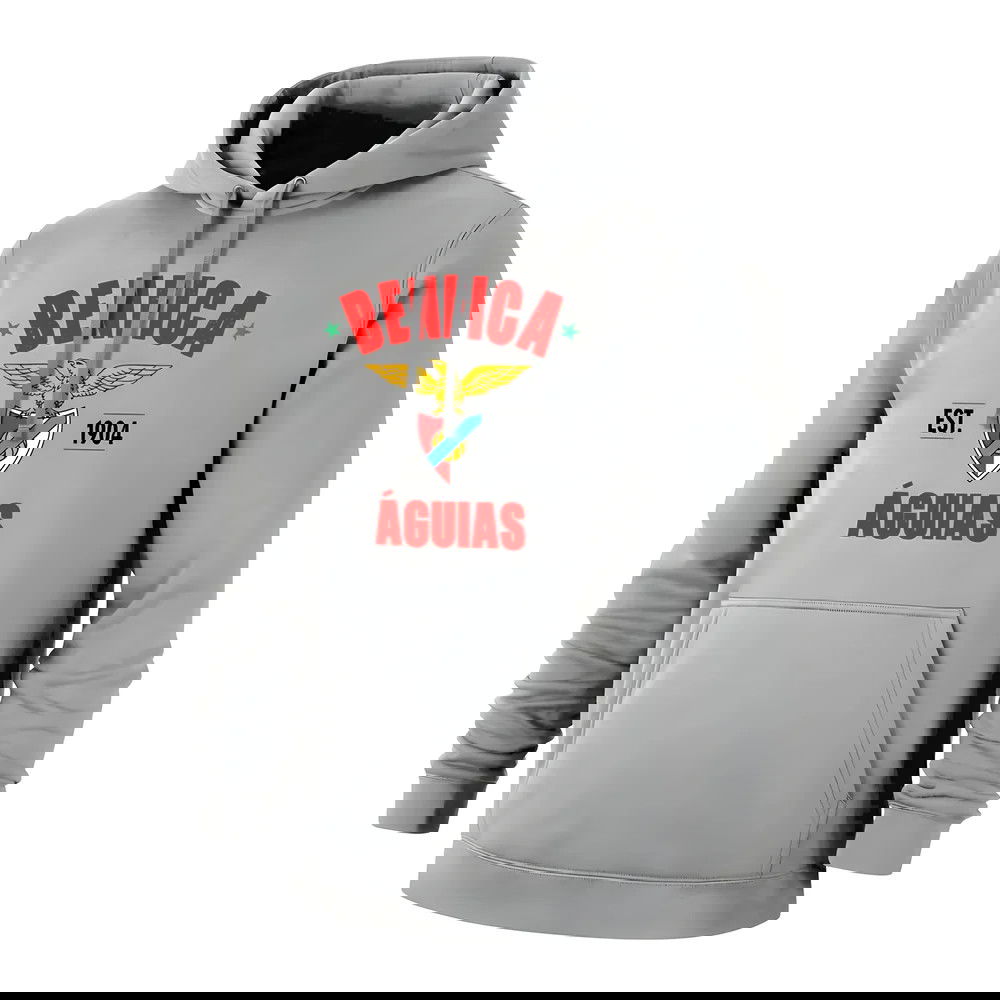 Benfica \'Est.1904\' footer with hood - Grey