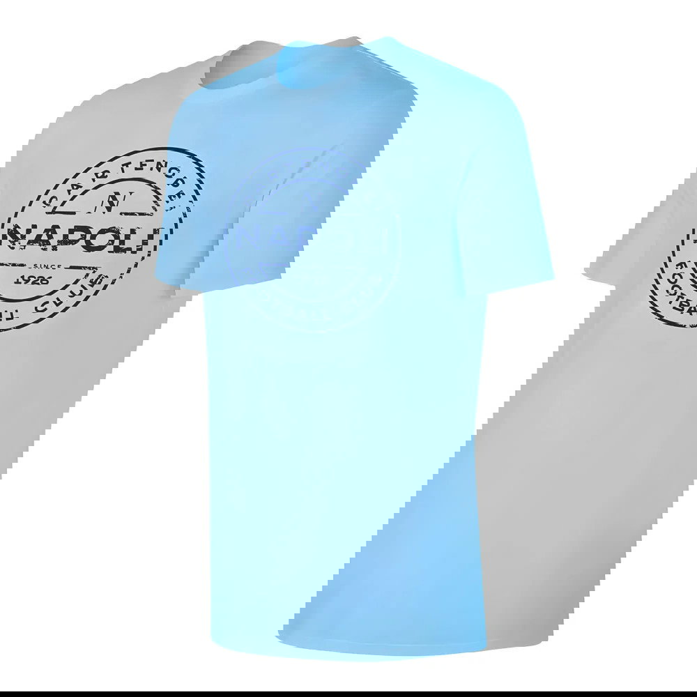 Napoli \'Stamp\' t-shirt - Light blue