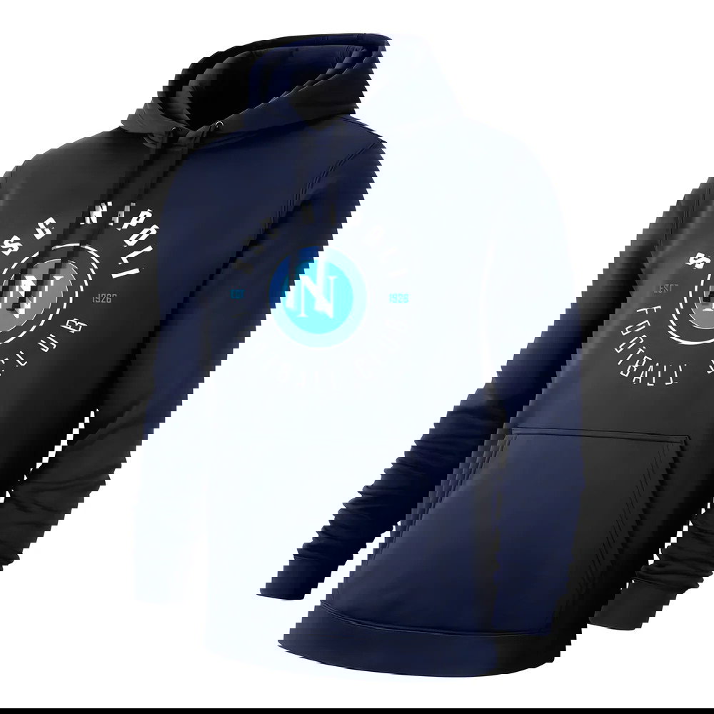 Napoli \'Circle\' footer with hood - Dark blue