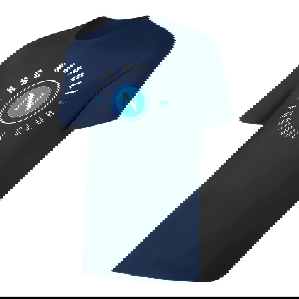 Napoli \'Circle\' t-shirt - Dark Blue