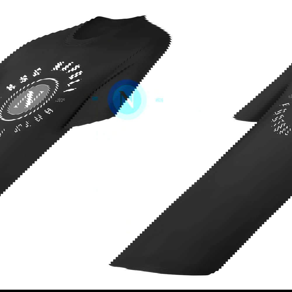 Napoli \'Circle\' t-shirt - Black