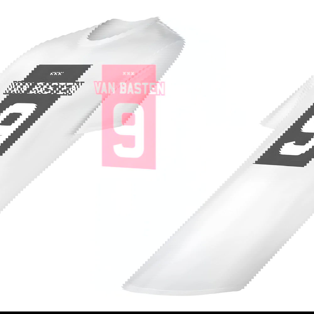 Marco Van Basten Amsterdam T-Shirt (White)