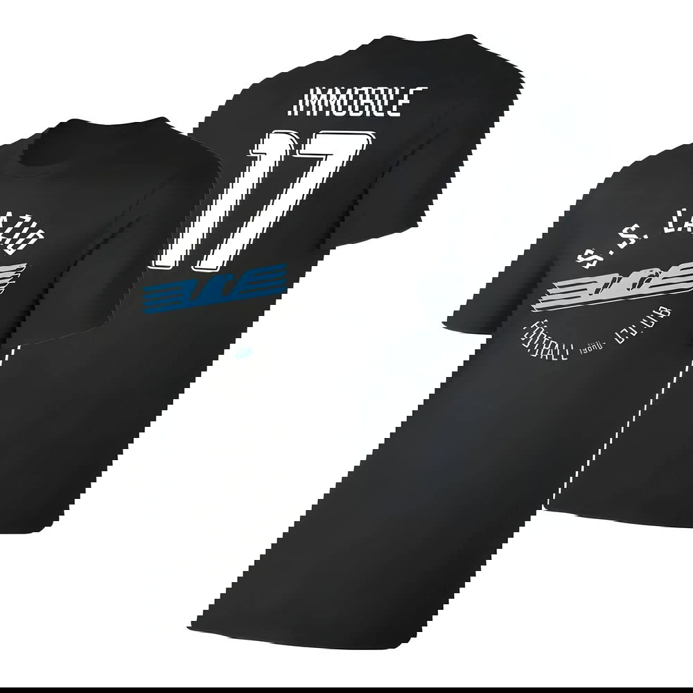 Lazio \'Circle\' t-shirt IMMOBILE - Black