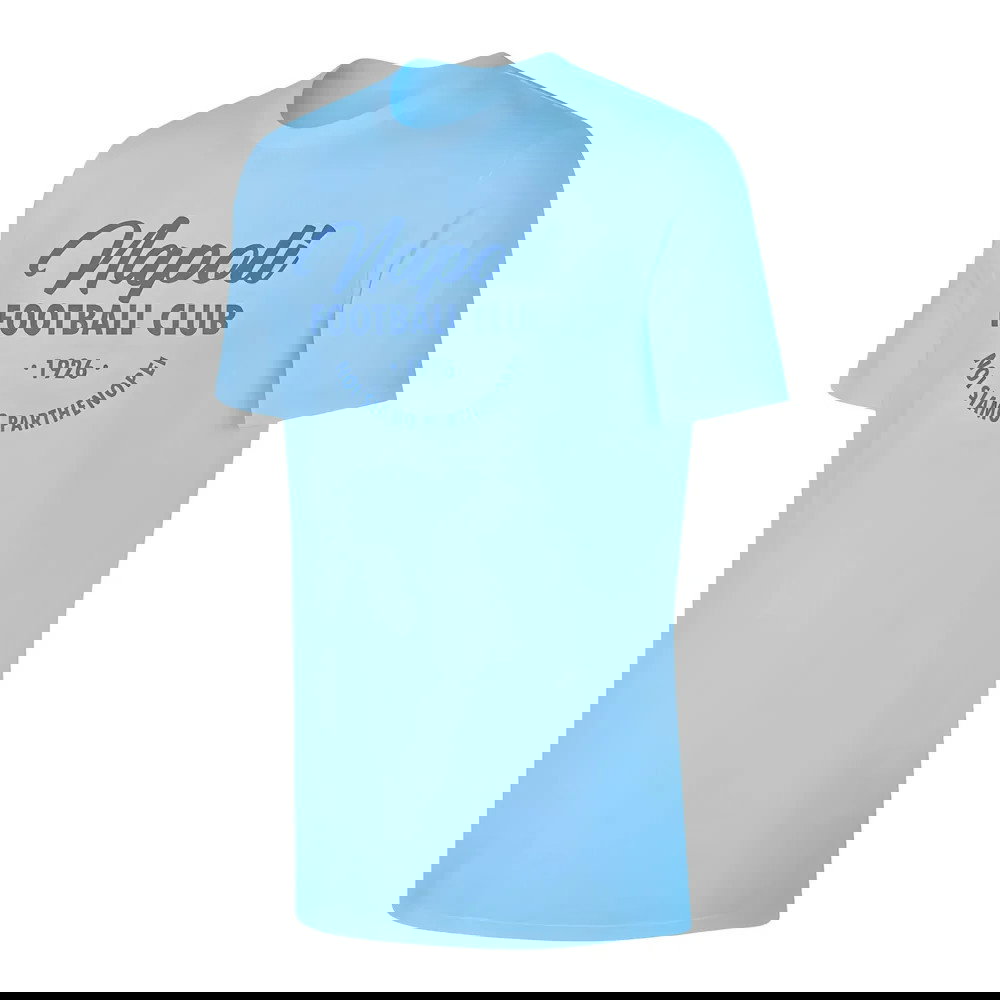 Napoli \'Script\' t-shirt - Light blue