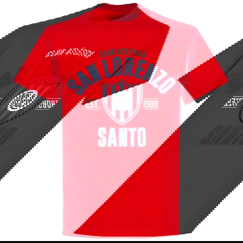San Lorenzo Established T-Shirt - Red