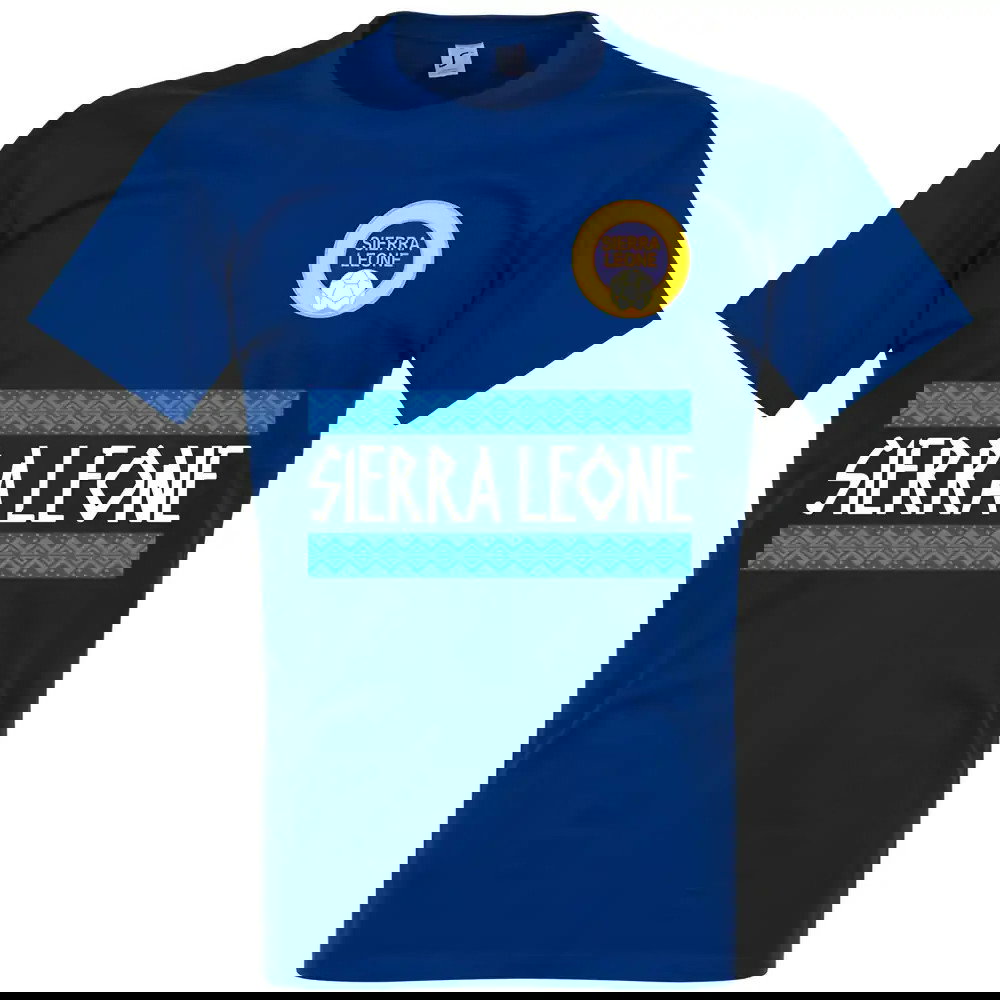 Sierra Leone Team T-Shirt - Blue