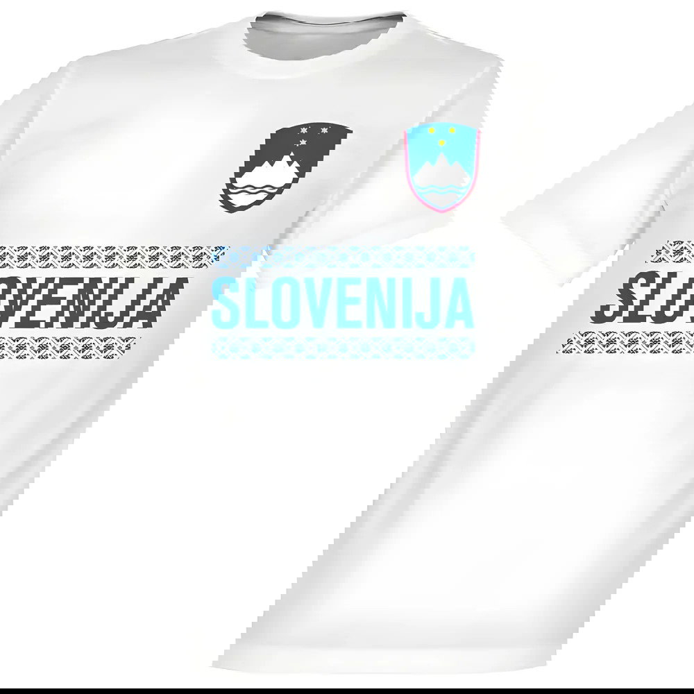 Slovenia Team T-Shirt - White