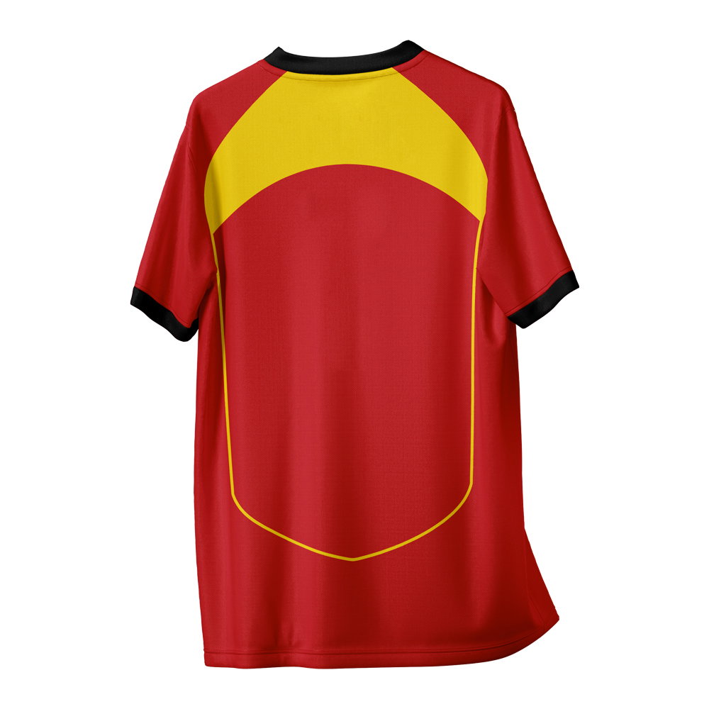 Spain 1990 Vintage Style Concept Shirt Kids Short Sleeve