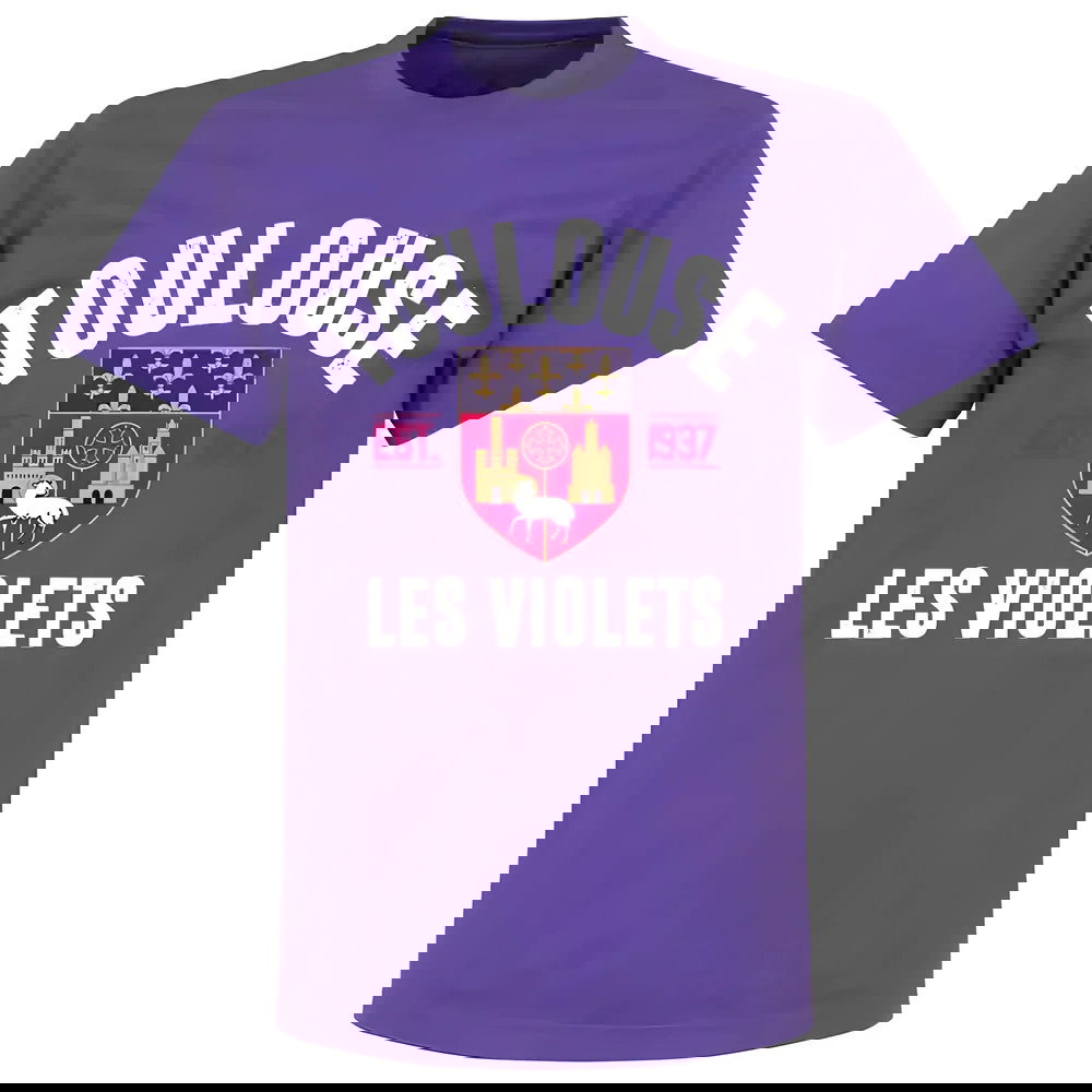 Toulouse Established T-Shirt - Purple