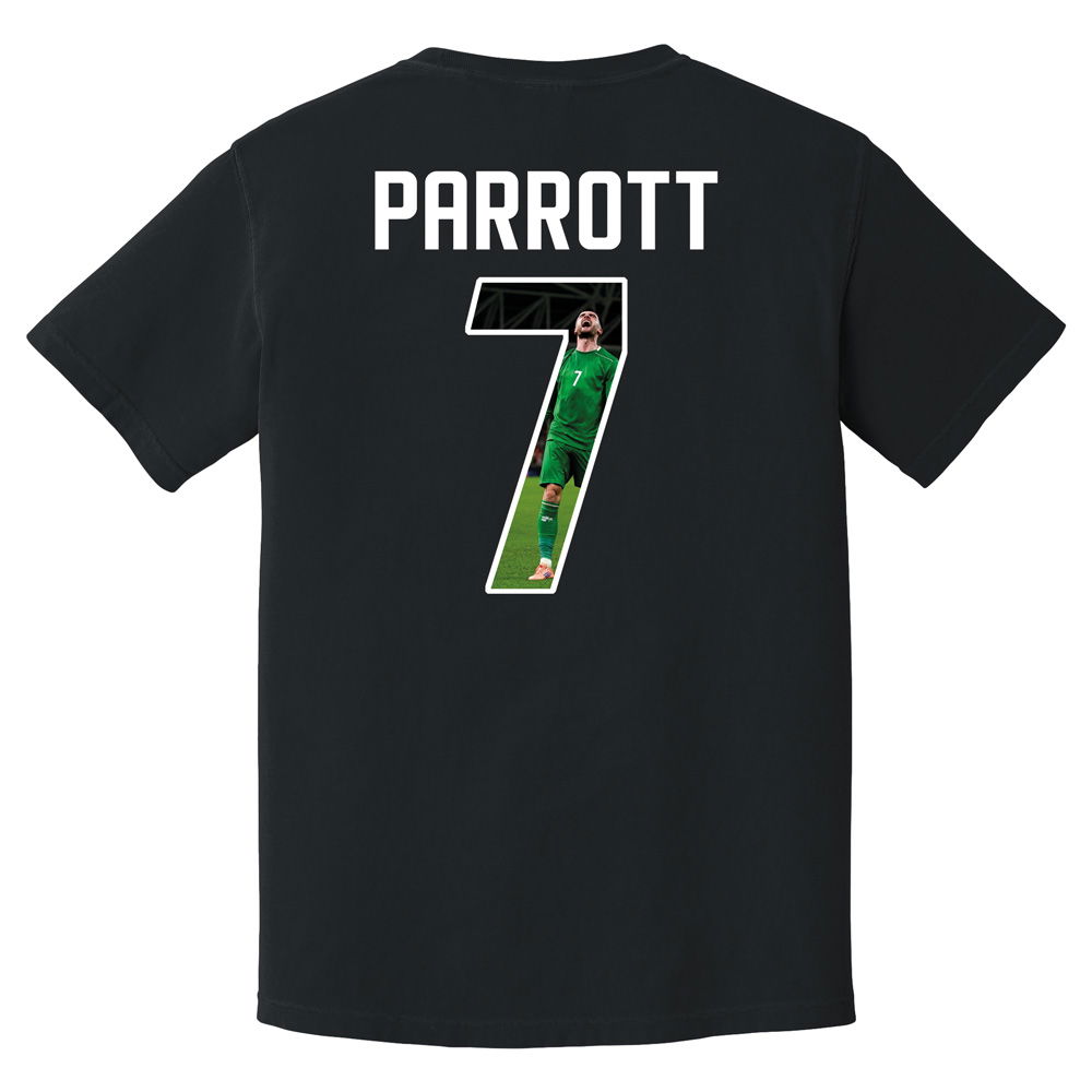 Troy Parrott Number 7 T-Shirt (Black)
