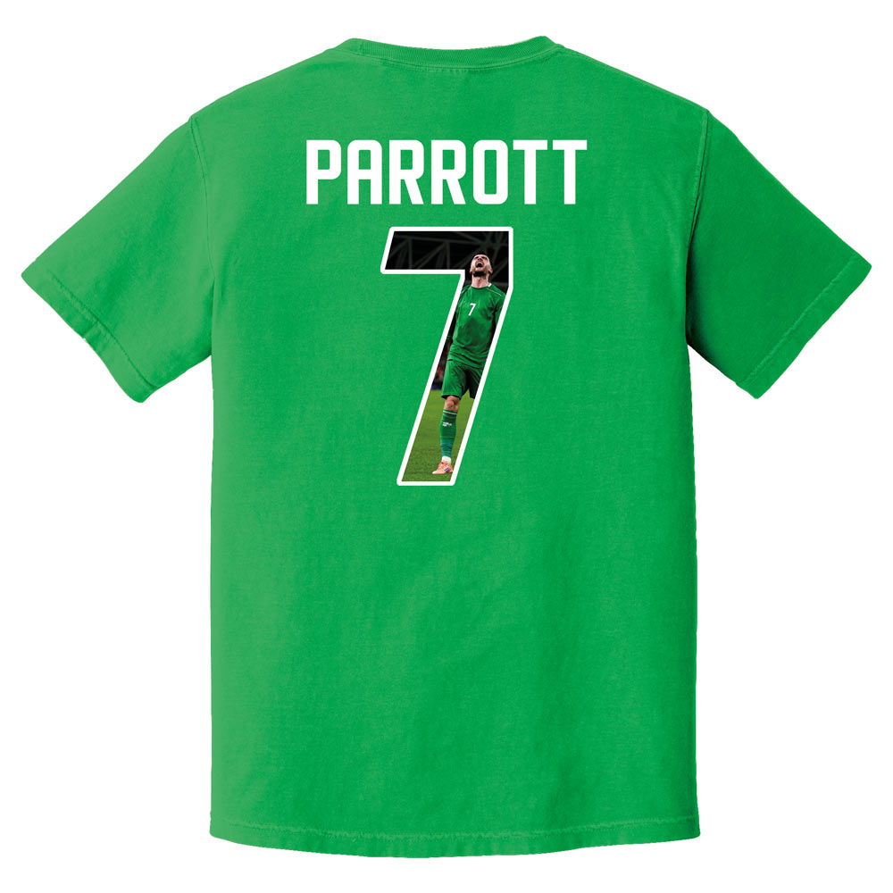 Troy Parrott Number 7 T-Shirt (Green)