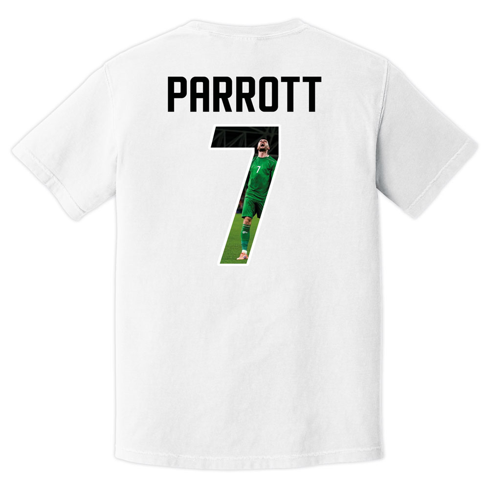 Troy Parrott Number 7 T-Shirt (White)