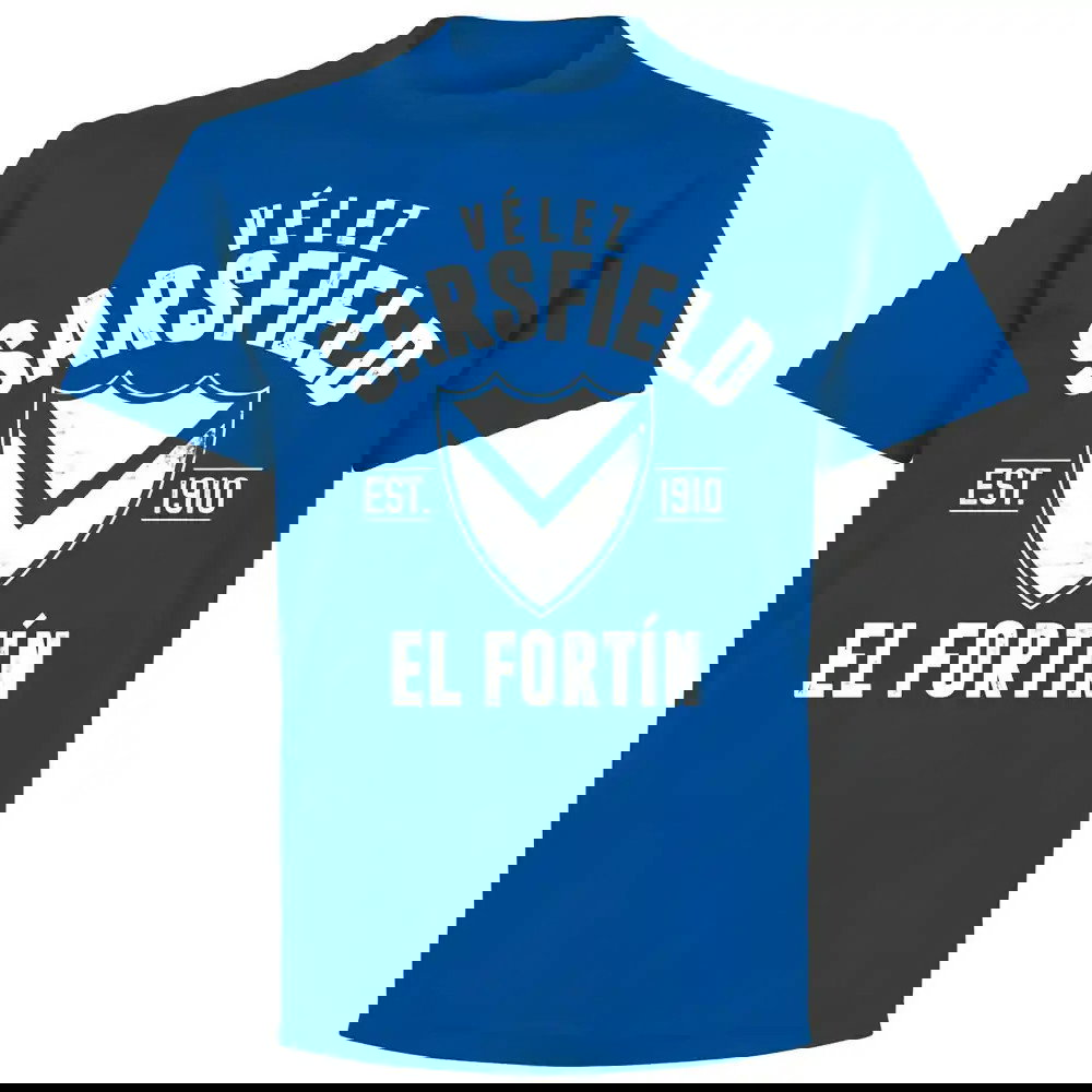 Velez Sarsfield Established T-Shirt - Royal