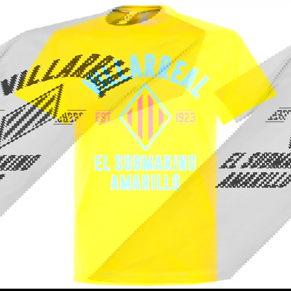 Villarreal Established T-Shirt - Yellow