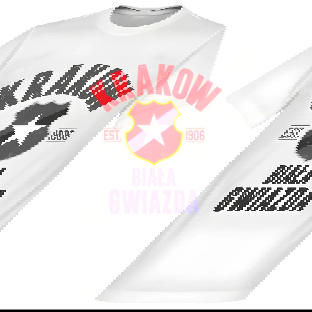 Wisla Krakow Established T-Shirt - White