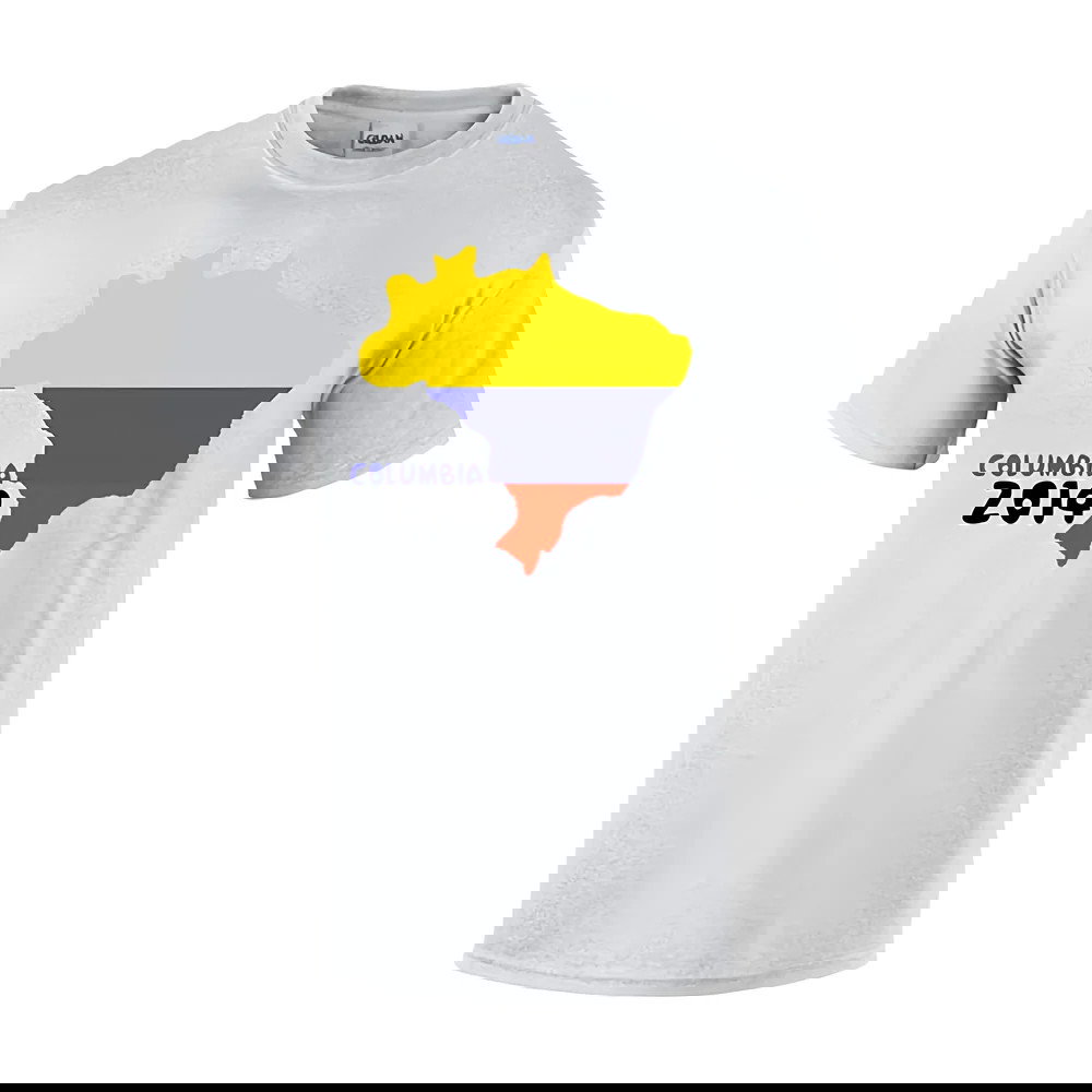 Columbia 2014 Country Flag T-shirt (grey)