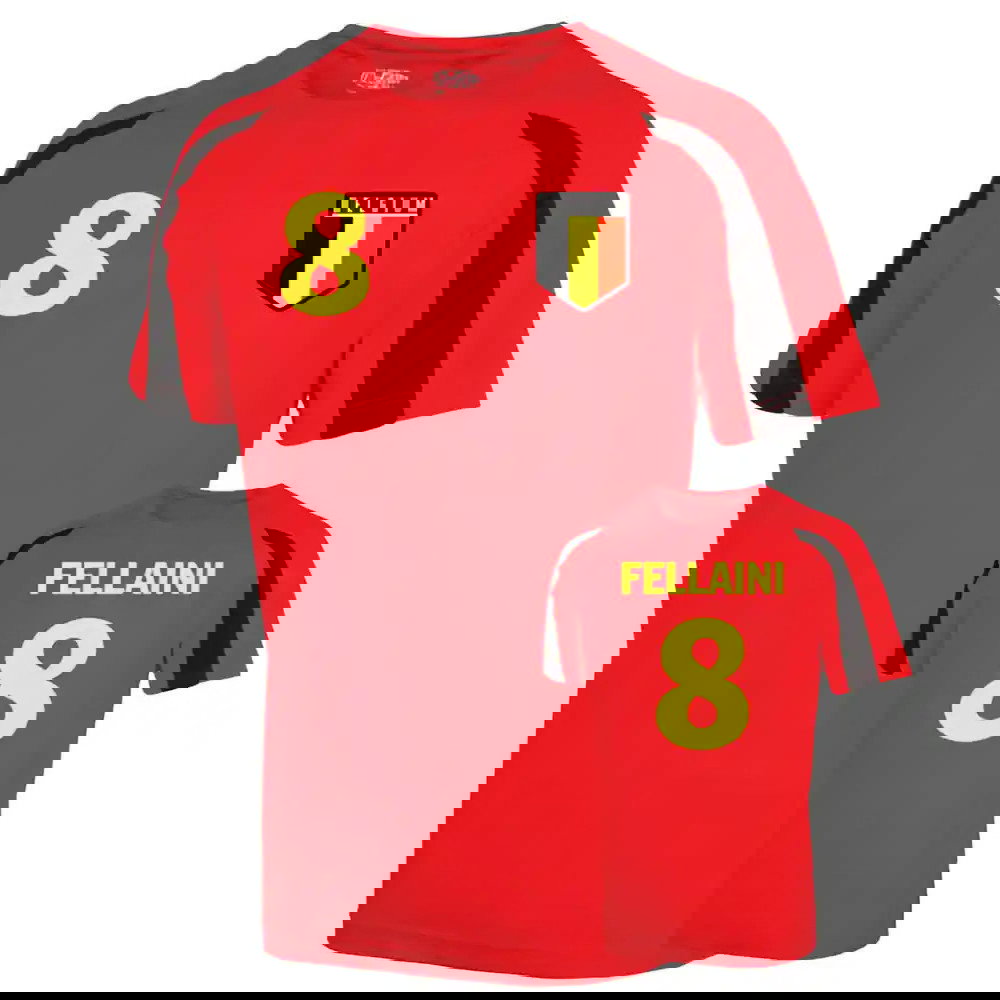 Belgium Sports Training Jersey (fellaini 8)