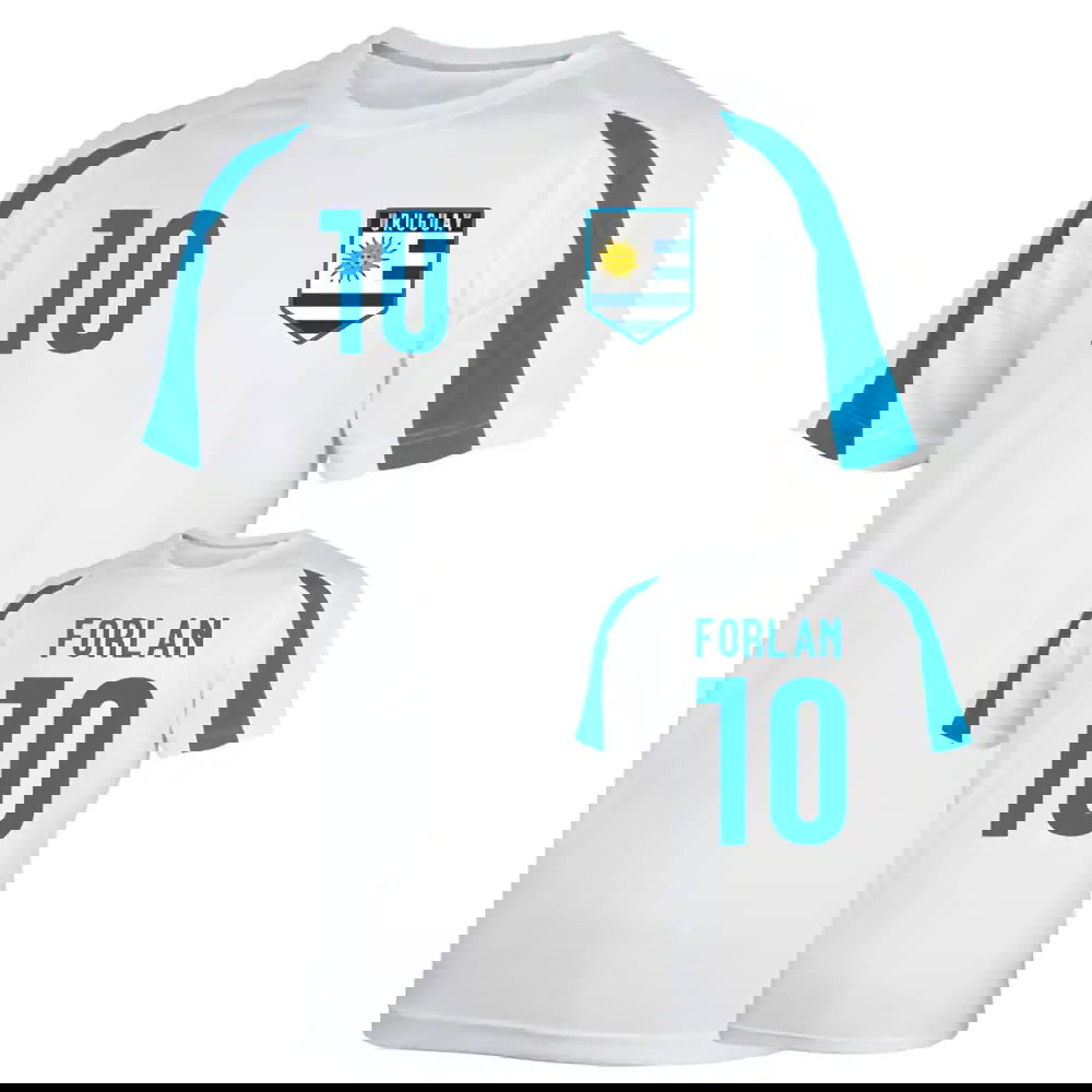Uruguay Sports Training Jersey (forlan 10)