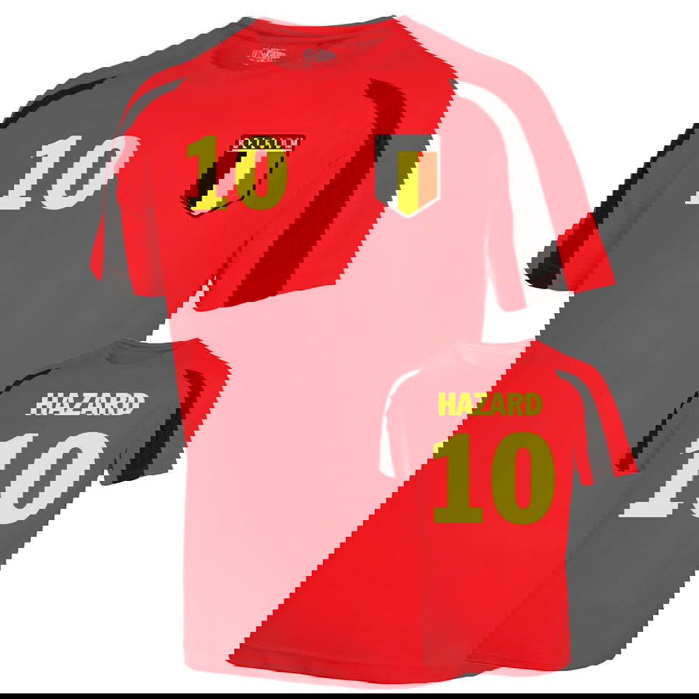 Belgium Sports Training Jersey (hazard 10)