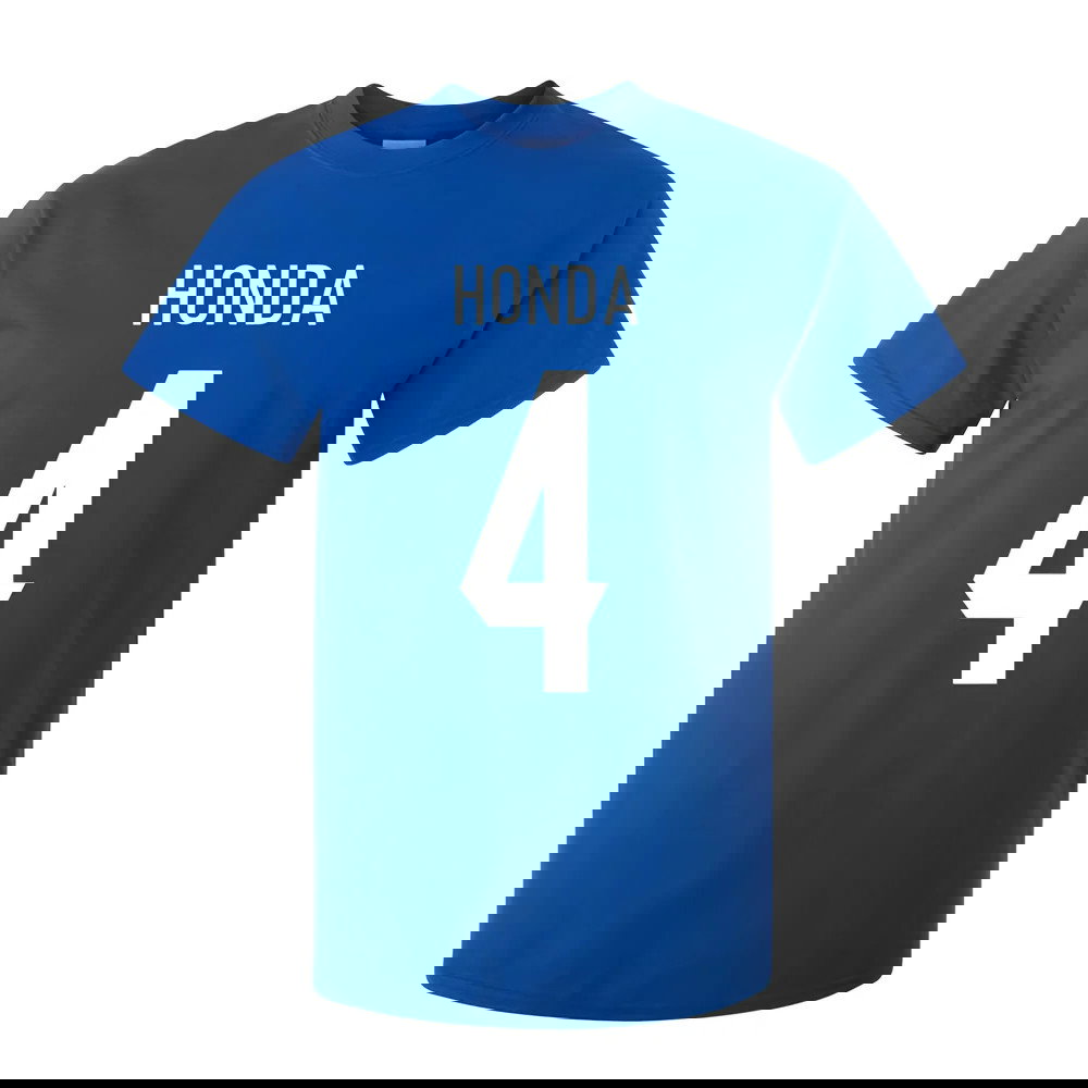 Keisuke Honda Japan Hero T-shirt (blue)