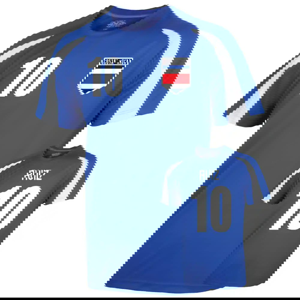 Costa Rica Sports Training Jersey (ruiz 10)