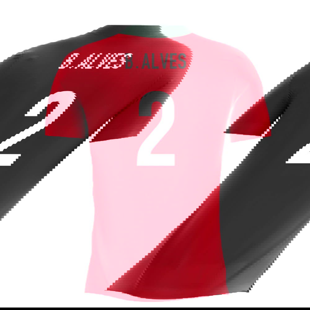 2025-2026 Portugal Airo Concept Home Shirt (B.Alves 2)