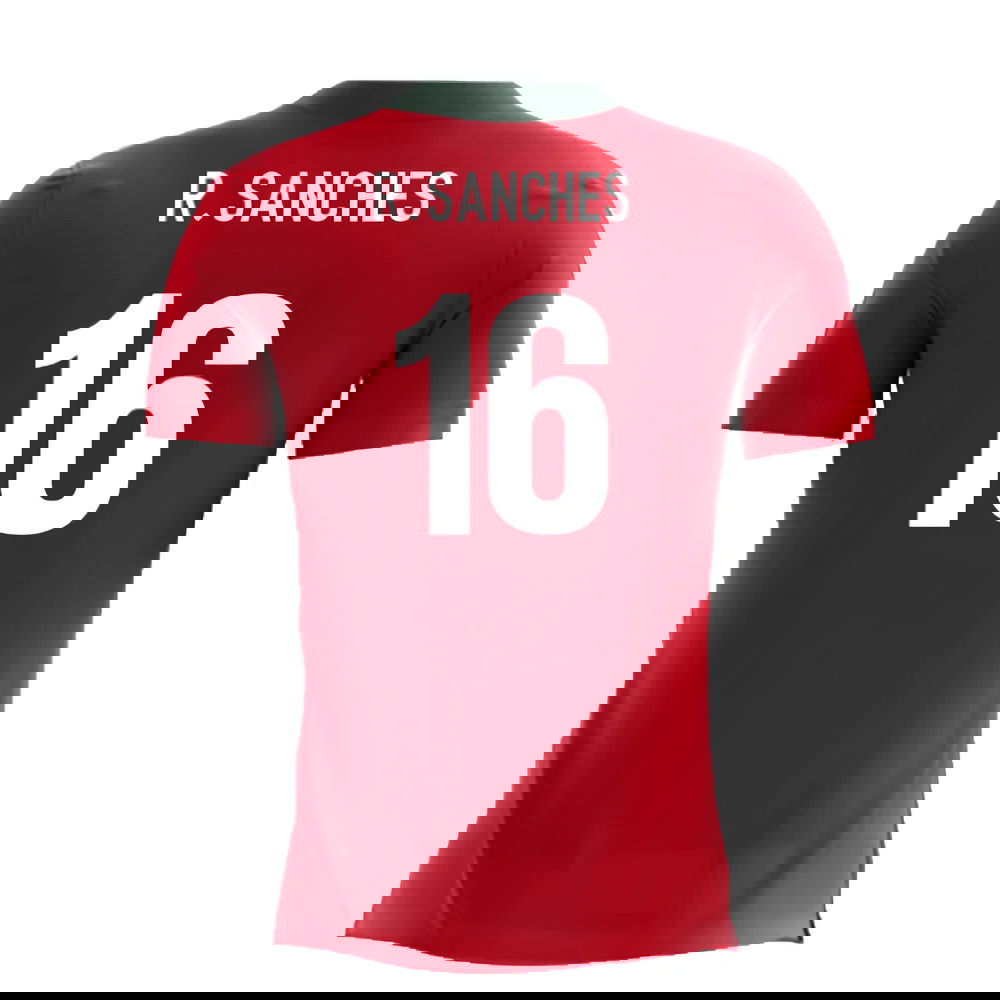 2025-2026 Portugal Airo Concept Home Shirt (R.Sanches 16)